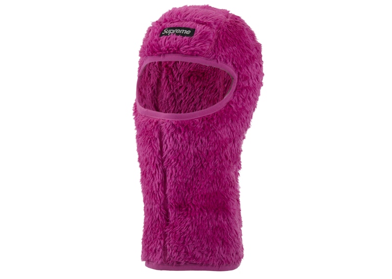 Supreme Fuzzy Balaclava Pink