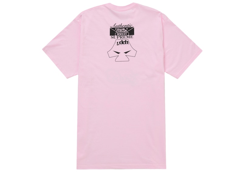 Supreme GOODENOUGH Device Tee Pink