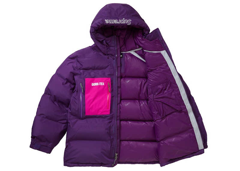 Supreme GORE-TEX 700-Fill Down Parka (FW19) Dark Purple