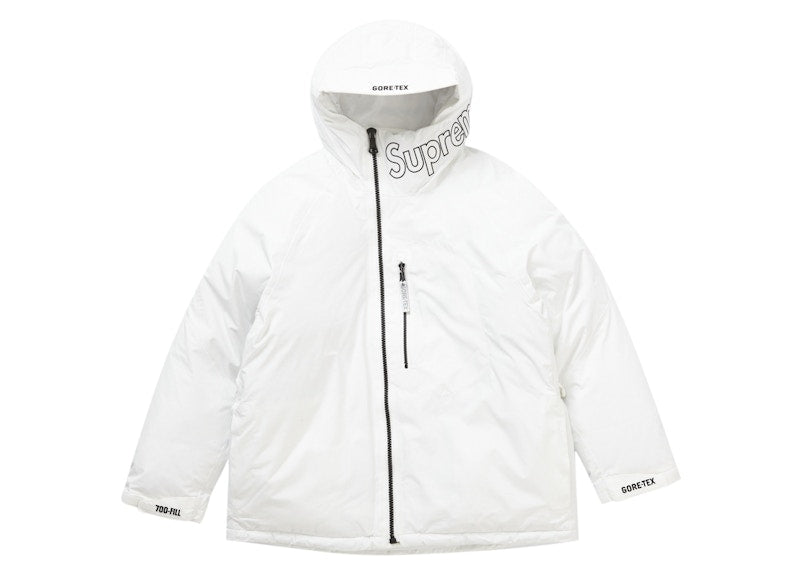 Supreme GORE-TEX 700-Fill Down Parka (FW23) White