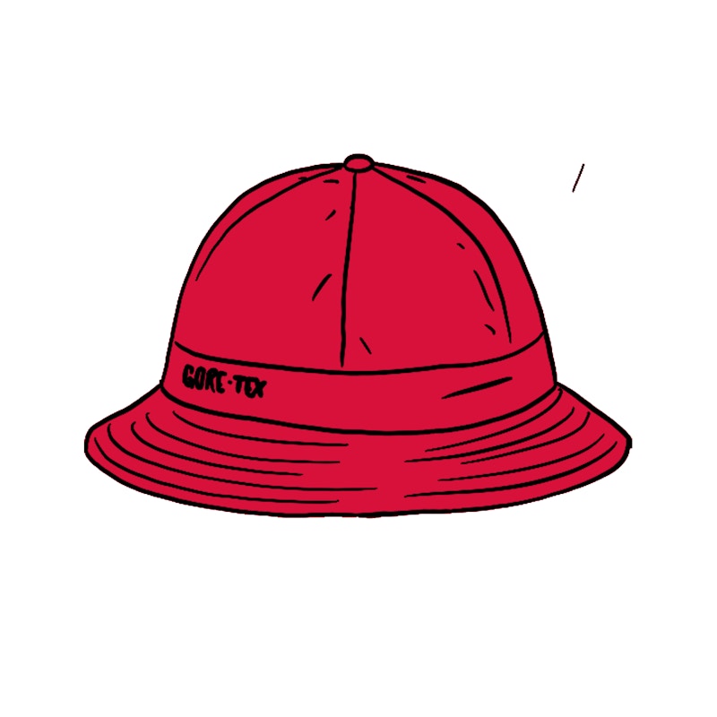Supreme GORE-TEX Bell Hat Red