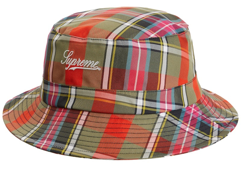 Supreme GORE-TEX Crusher Olive Plaid