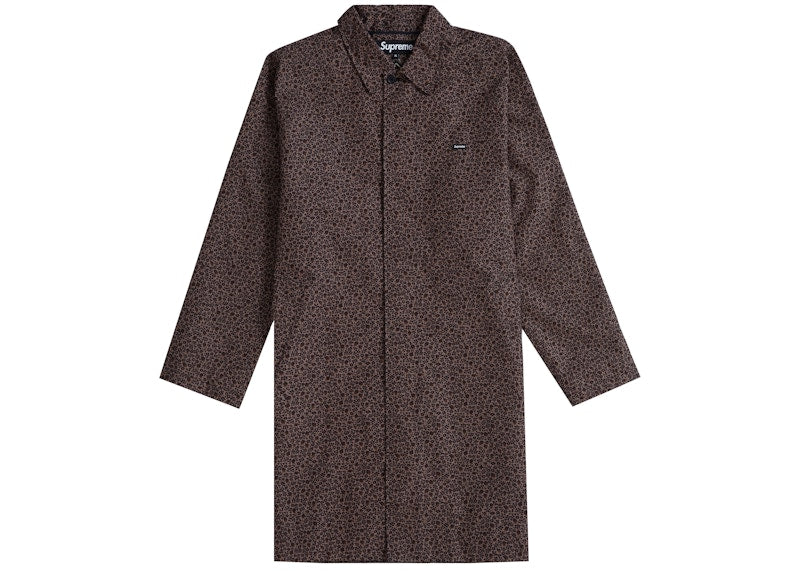 Supreme GORE TEX Overcoat Flower Print