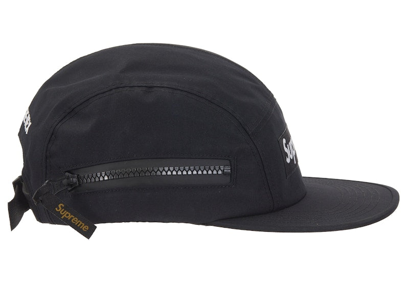 Supreme GORE-TEX Zip Pocket Camp Cap Black