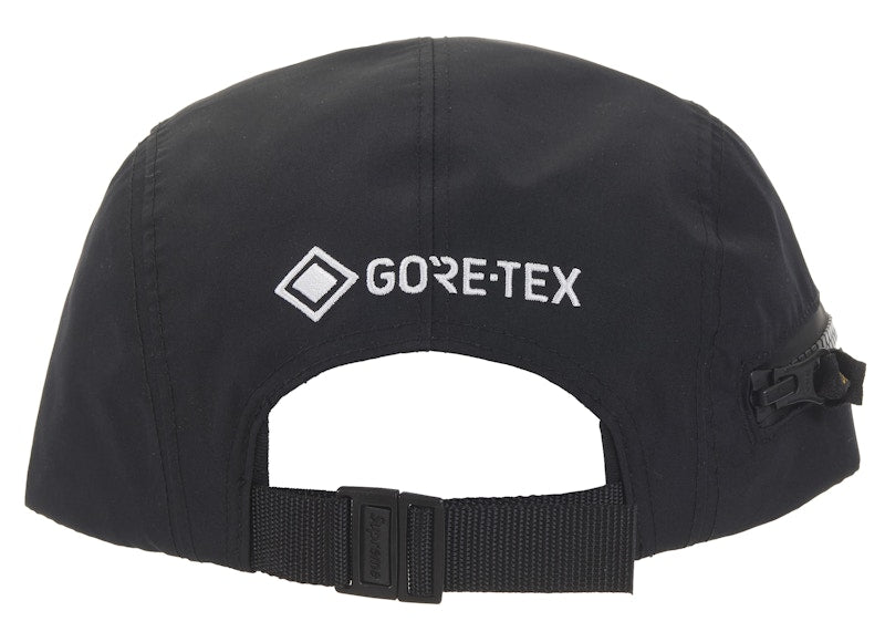 Supreme GORE-TEX Zip Pocket Camp Cap Black
