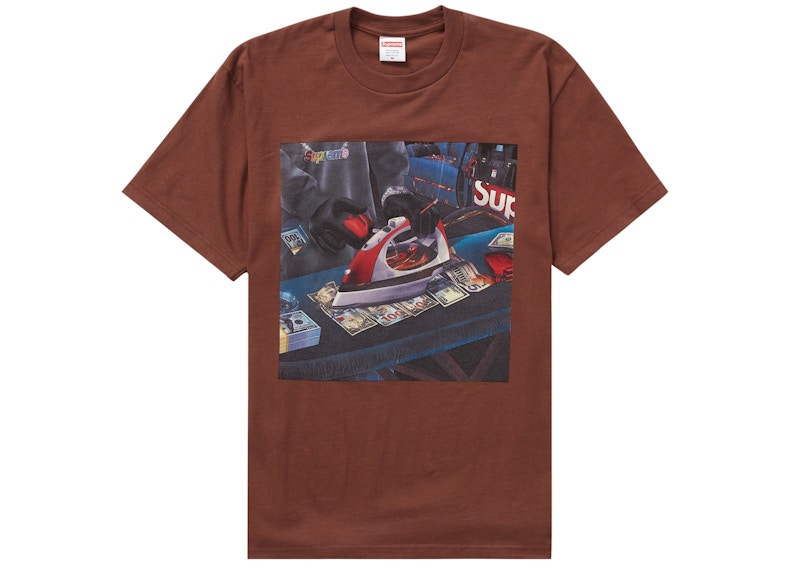 Supreme Gas Tee Brown