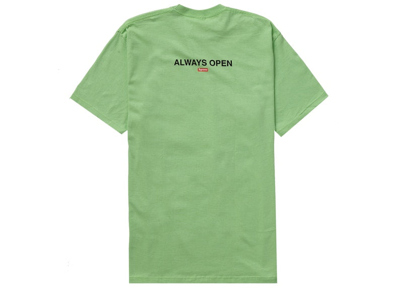 Supreme Gas Tee Lime
