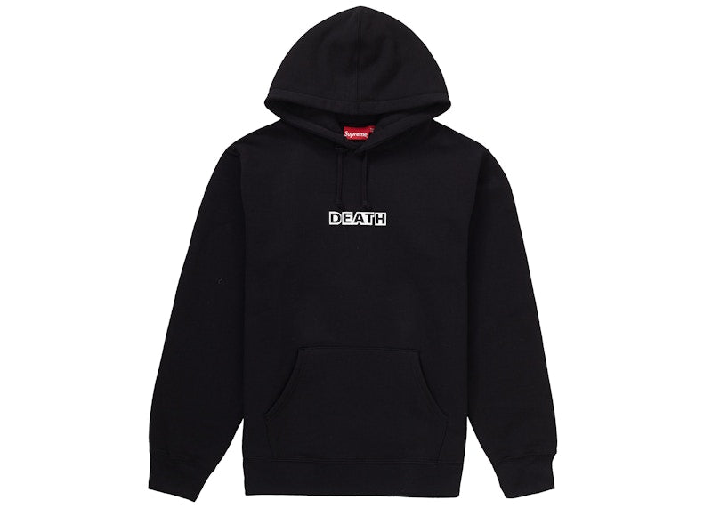 Supreme Gilbert & George DEATH Hooded Sweatshirt Black