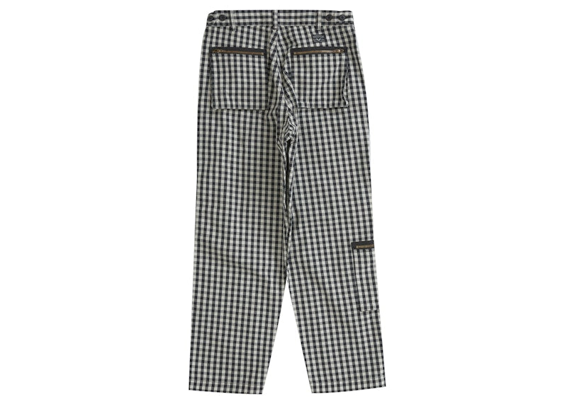 Supreme Gingham Flight Pant Black