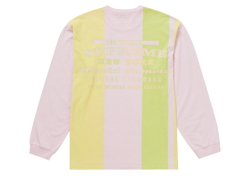 Supreme Global Standard L/S Top Pink