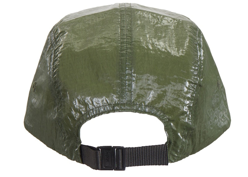 Supreme Gloss Ripstop Camp Cap Olive