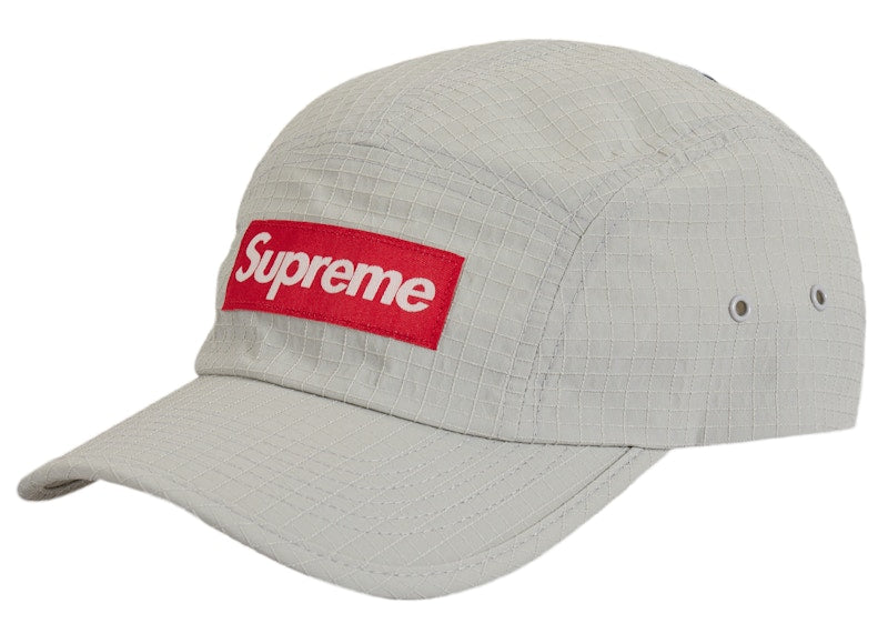 Supreme Glow Ripstop Camp Cap (FW22) Grey