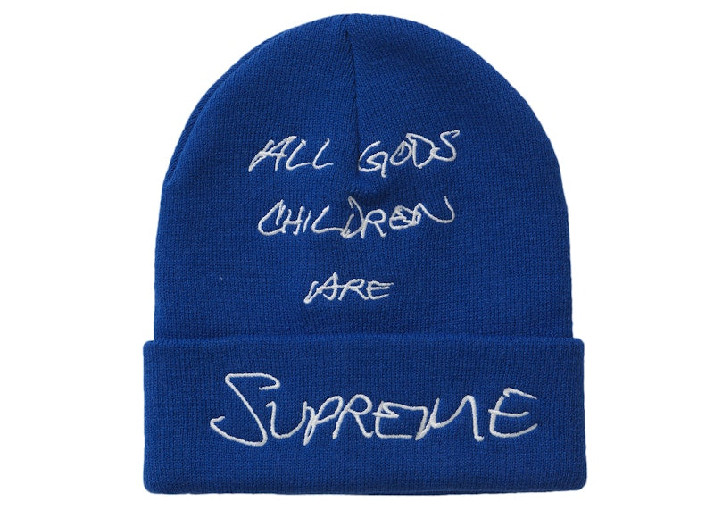 Supreme God's Children Beanie Royal