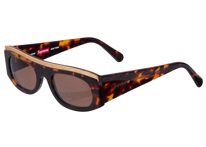 Supreme Goldtop Sunglasses Tortoise