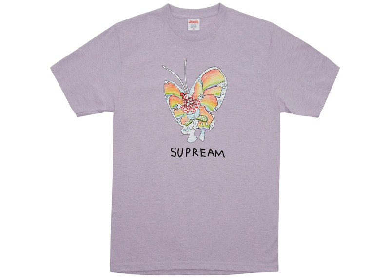 Supreme Gonz Butterfly Tee Heather Purple