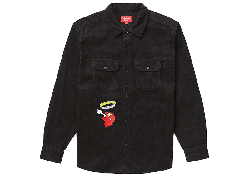 Supreme Gonz Corduroy Work Shirt Black