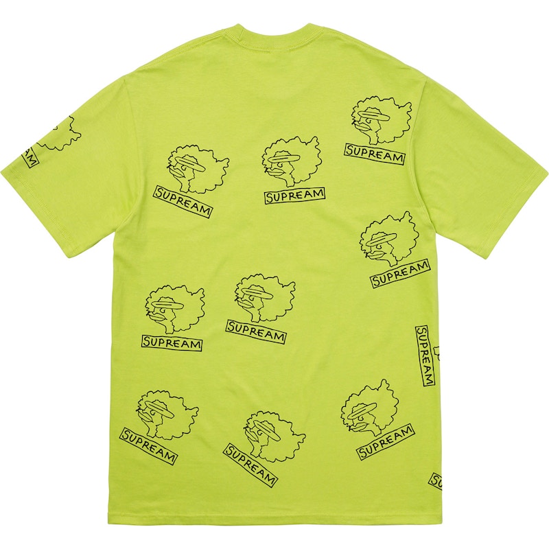 Supreme Gonz Heads Tee Lime