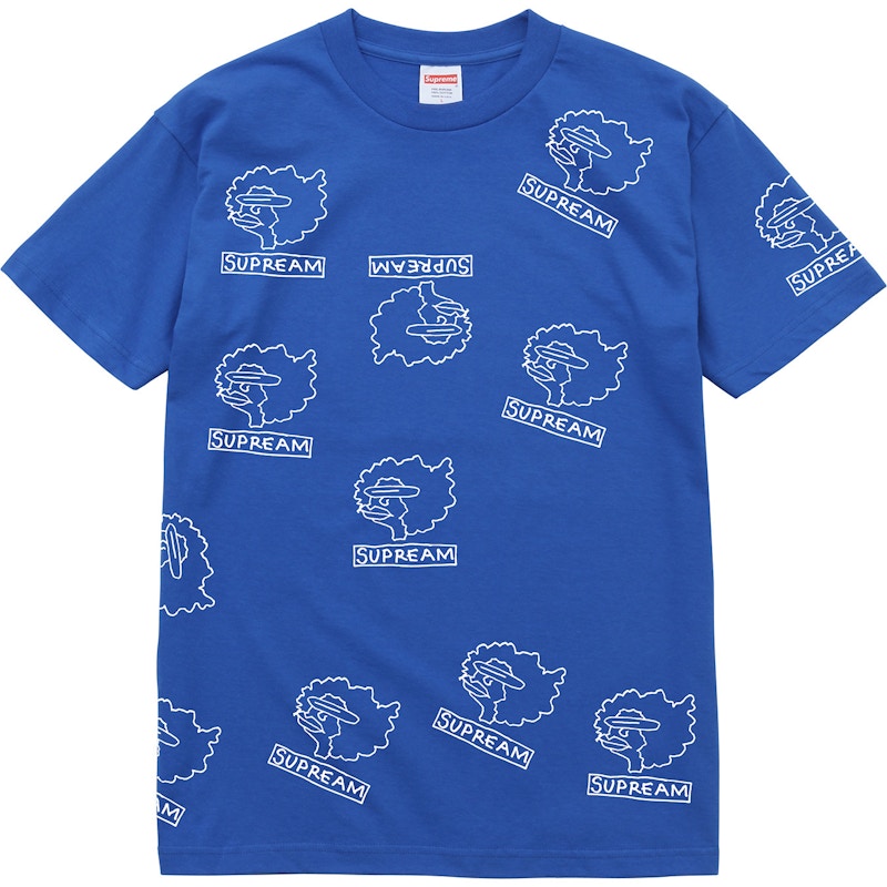 Supreme Gonz Heads Tee Royal