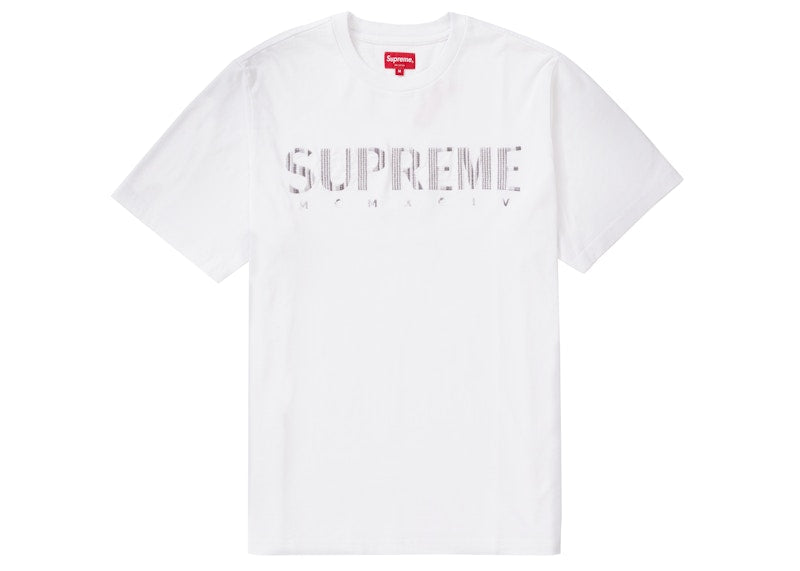 Supreme Gradient Logo Tee White