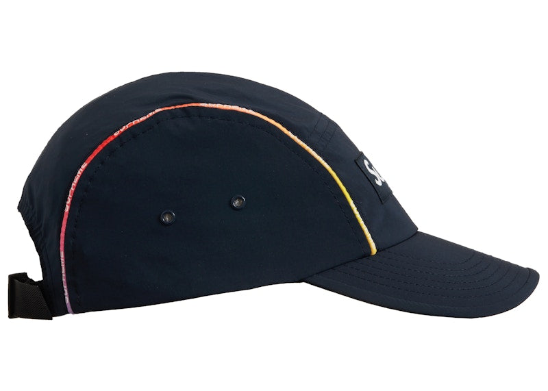 Supreme Gradient Piping Camp Cap Navy