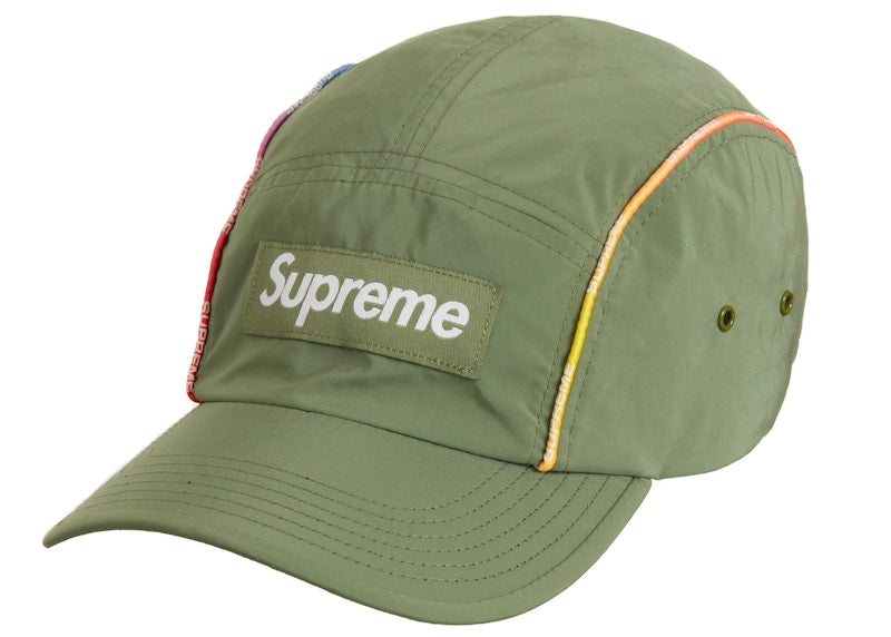 Supreme Gradient Piping Camp Cap Olive