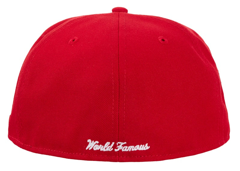 Supreme Grinch Box Logo New Era 59Fifty Fitted Cap Red
