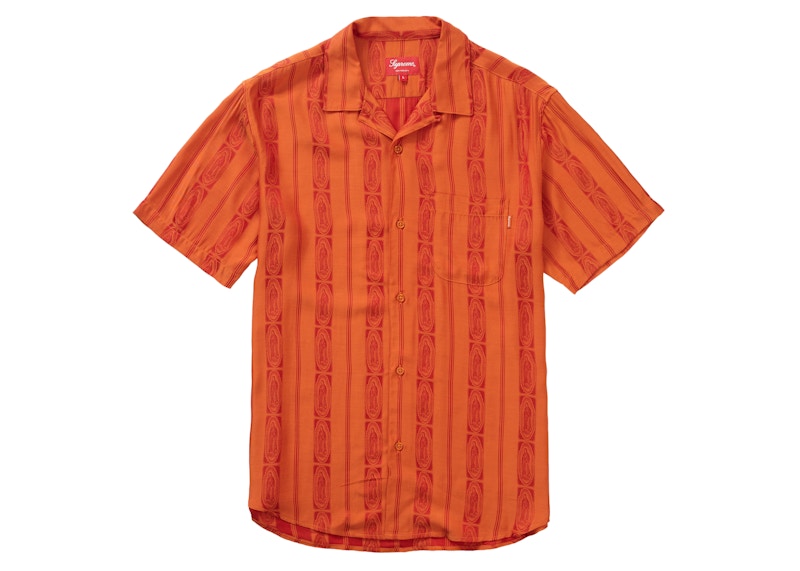 Supreme Guadalupe S/S Shirt Orange