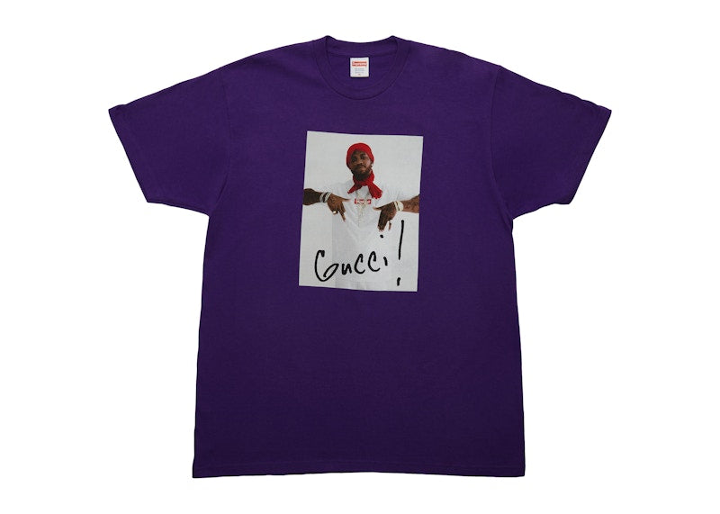 Supreme Gucci Mane Tee Purple