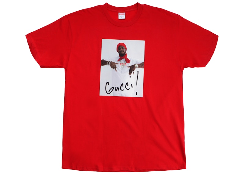Supreme Gucci Mane Tee Red