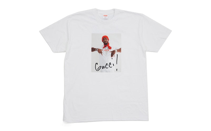 Supreme Gucci Mane Tee White