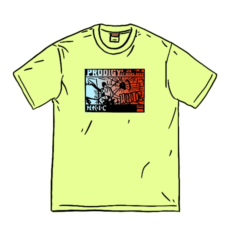 Supreme HNIC Tee Bright Yellow