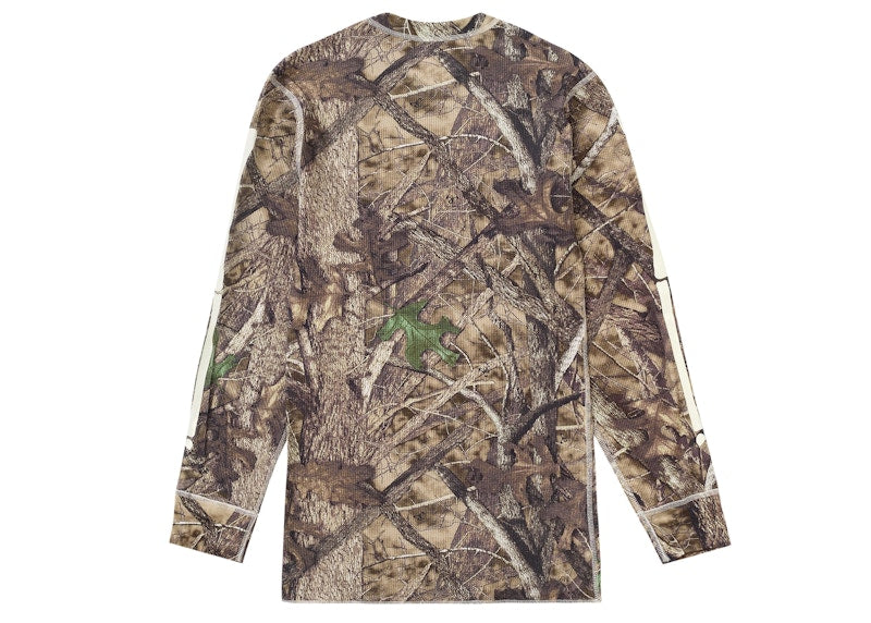 Supreme Hanes Bones Thermal Crew (1 Pack) Woodland Camo