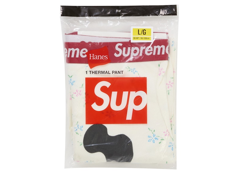 Supreme Hanes Bones Thermal Pant FW25 (1 Pack) Floral