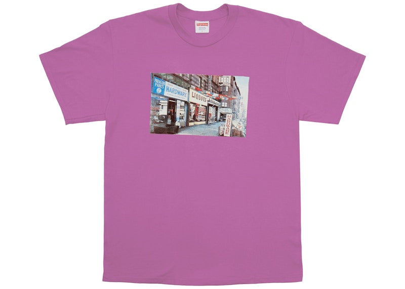 Supreme Hardware Tee Light Purple