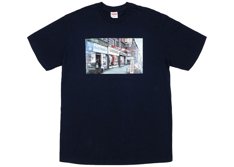 Supreme Hardware Tee Navy