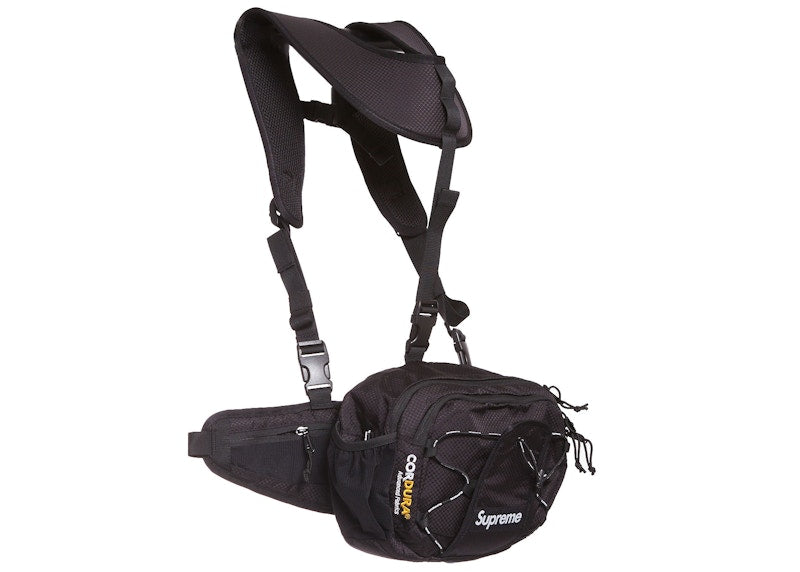 Supreme Harness Waist Bag Black