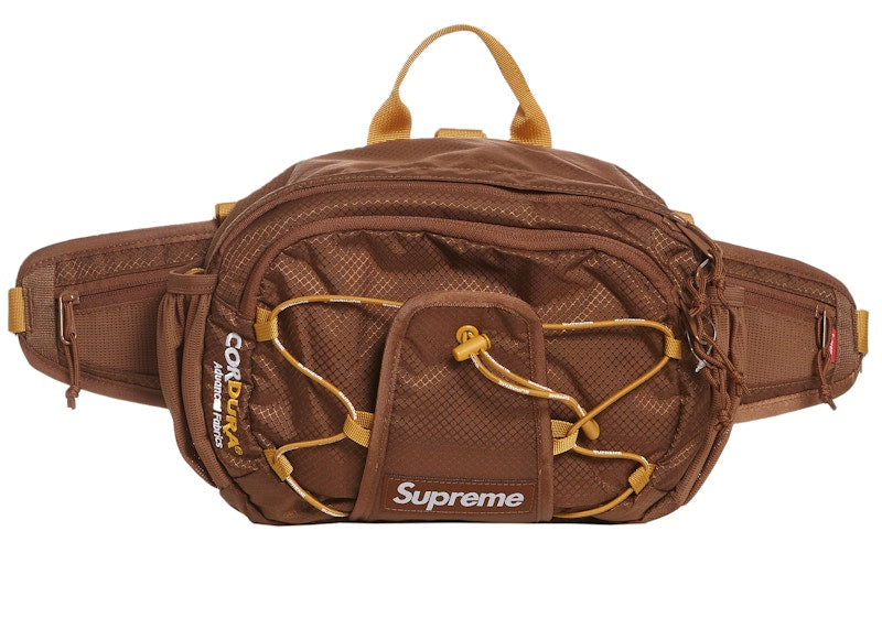 Supreme Harness Waist Bag Brown