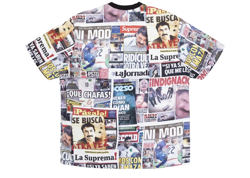 Supreme Headline S/S Top Multicolor
