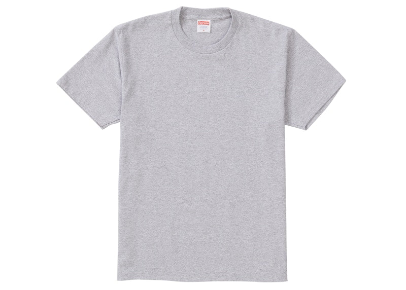 Supreme Headline Tee Heather Grey
