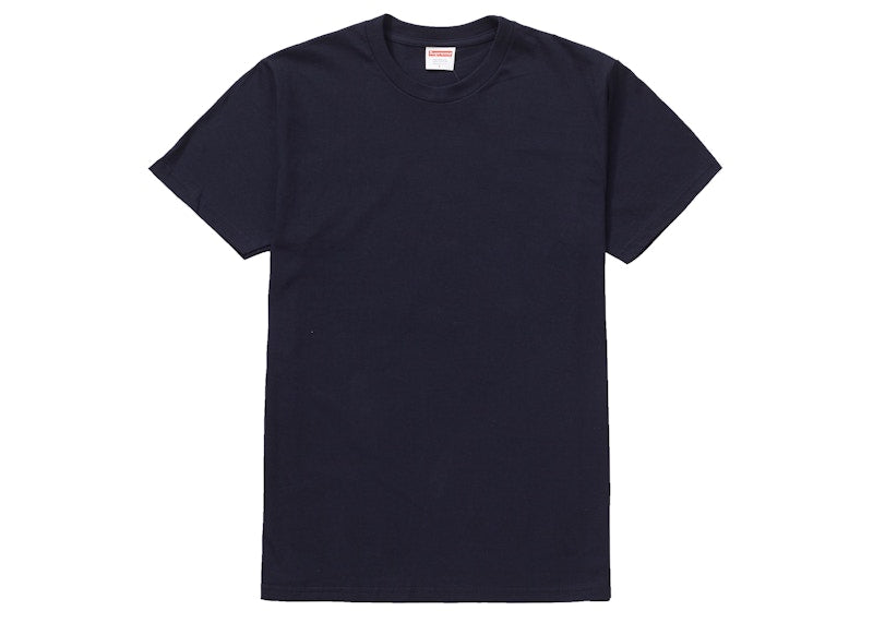 Supreme Headline Tee Navy