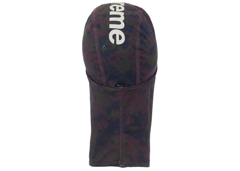Supreme Heat Reactive Digi Camo Balaclava Black