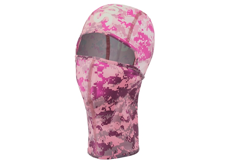 Supreme Heat Reactive Digi Camo Balaclava Pink