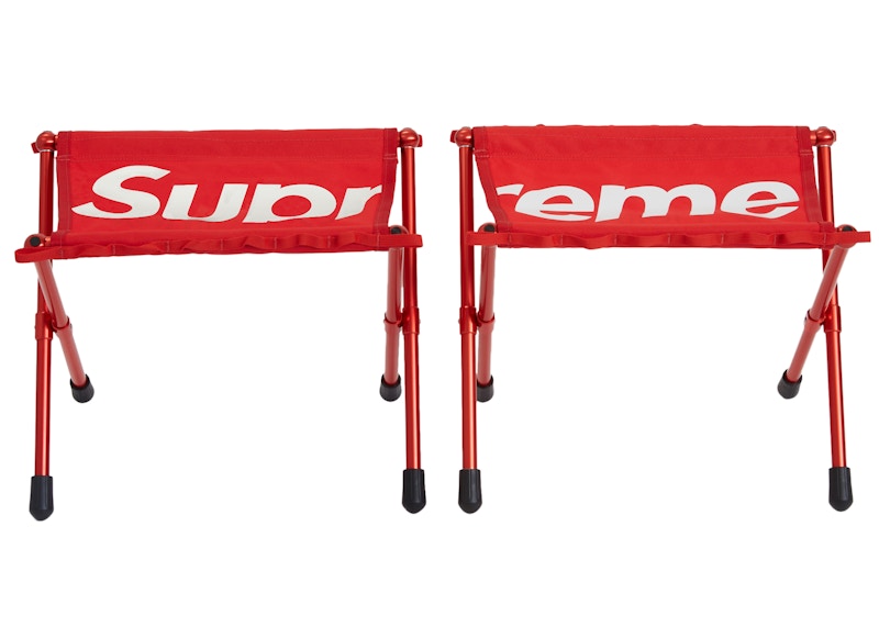 Supreme Helinox Tactical Field Stool (Set of 2) Red