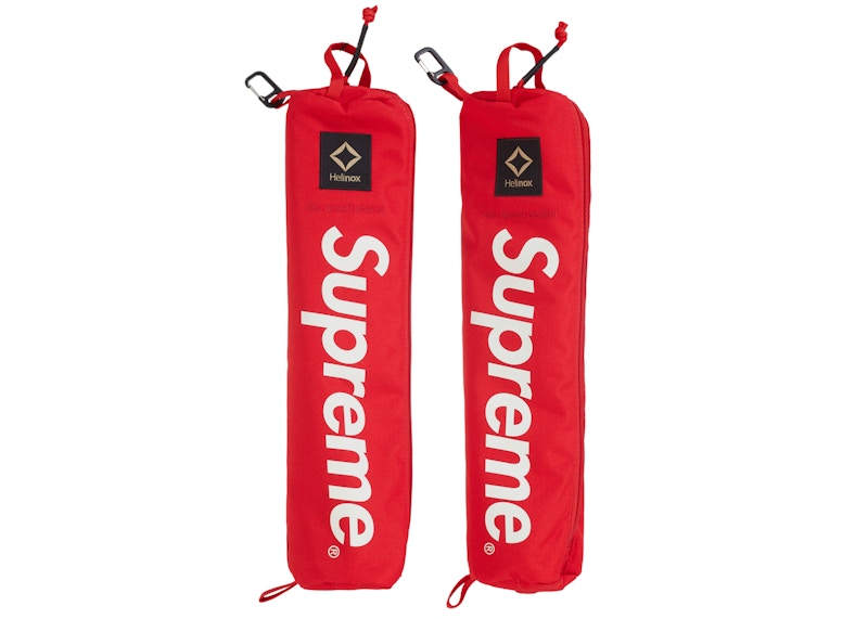 Supreme Helinox Tactical Field Stool (Set of 2) Red