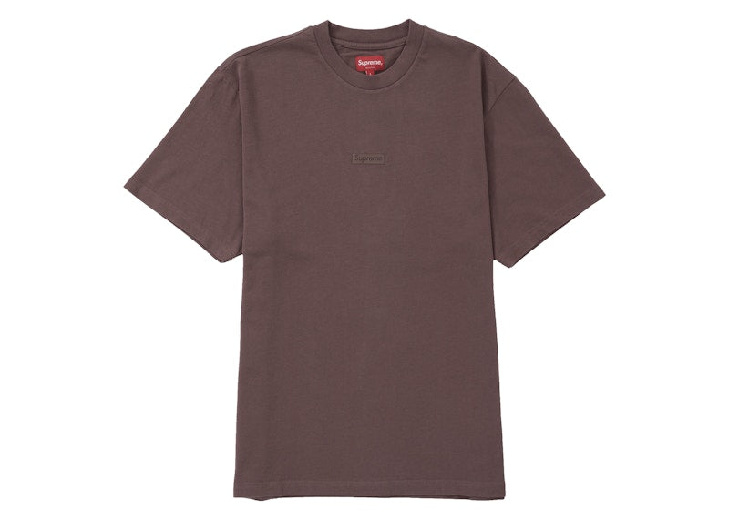 Supreme High Density Small Box S/S Tee Dusty Plum