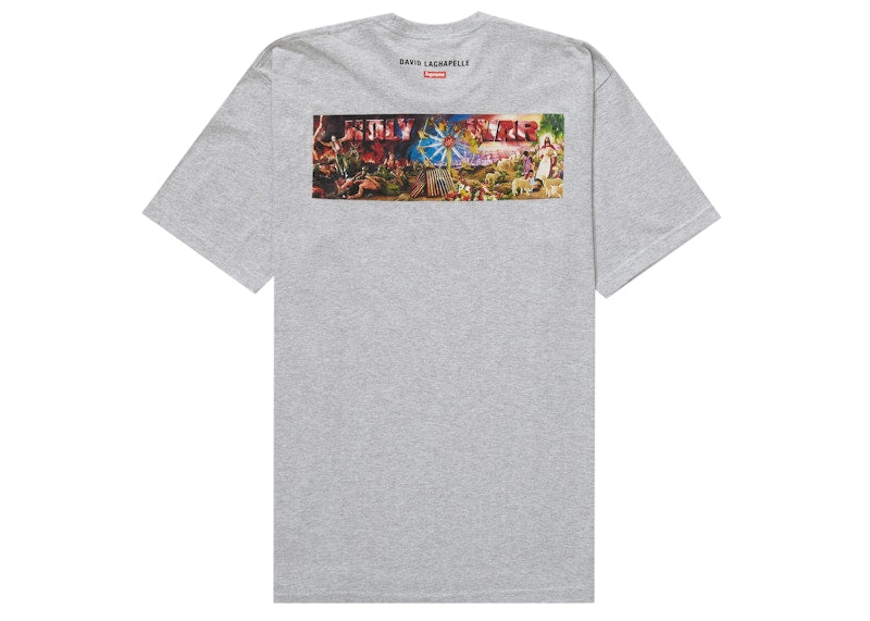 Supreme Holy War Tee Ash Grey