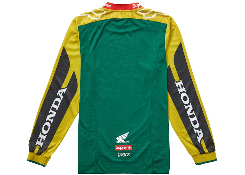 Supreme Honda Fox Racing Moto Jersey Top Moss