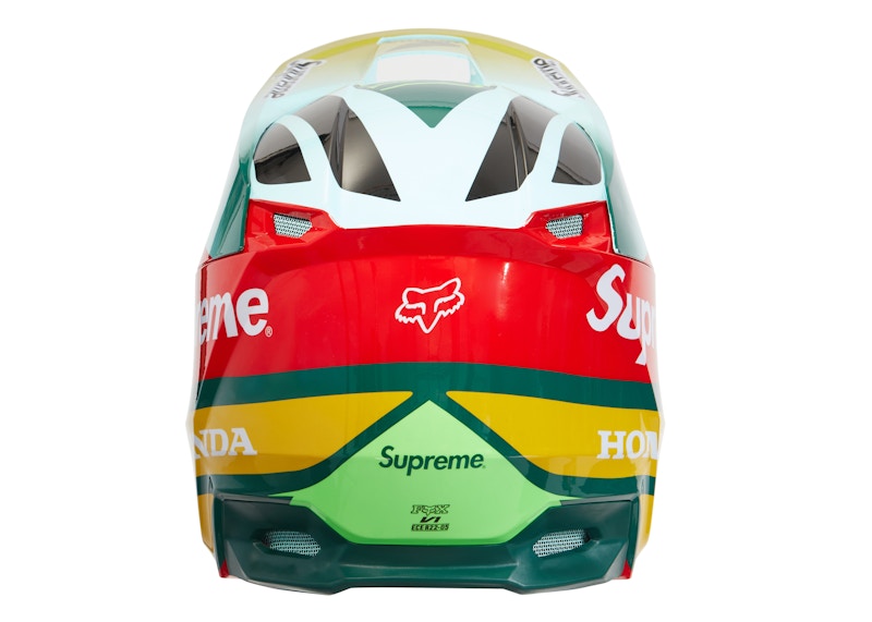 Supreme Honda Fox Racing V1 Helmet Moss