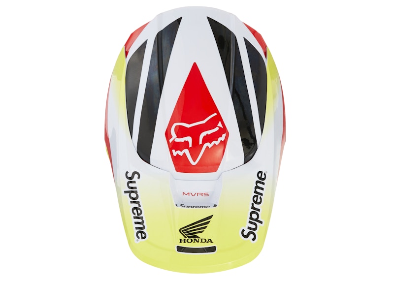 Supreme Honda Fox Racing V1 Helmet Red