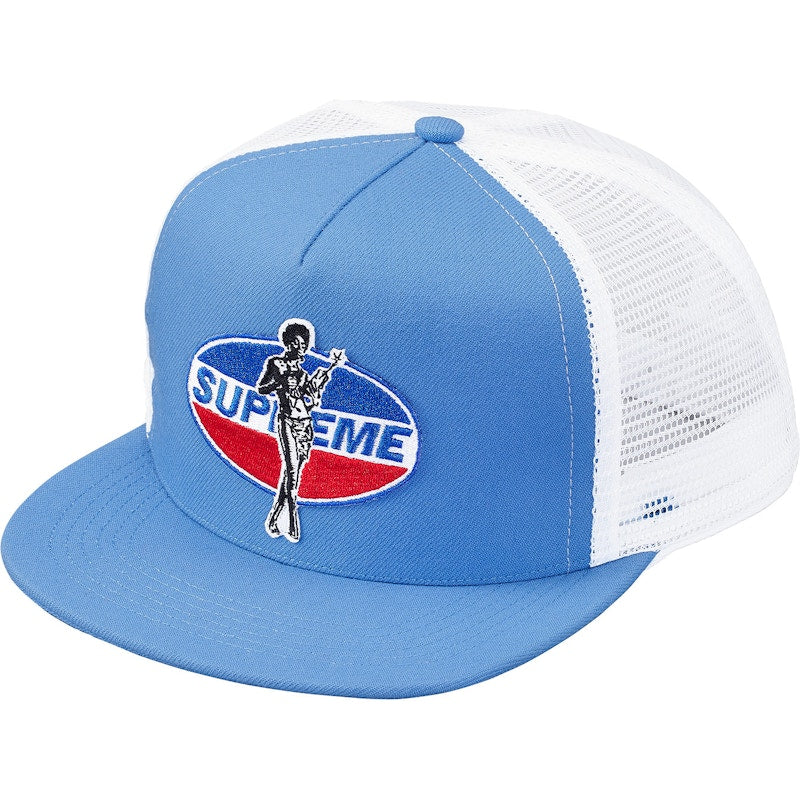 Supreme Hysteric Glamour Mesh Back 5-Panel Light Blue